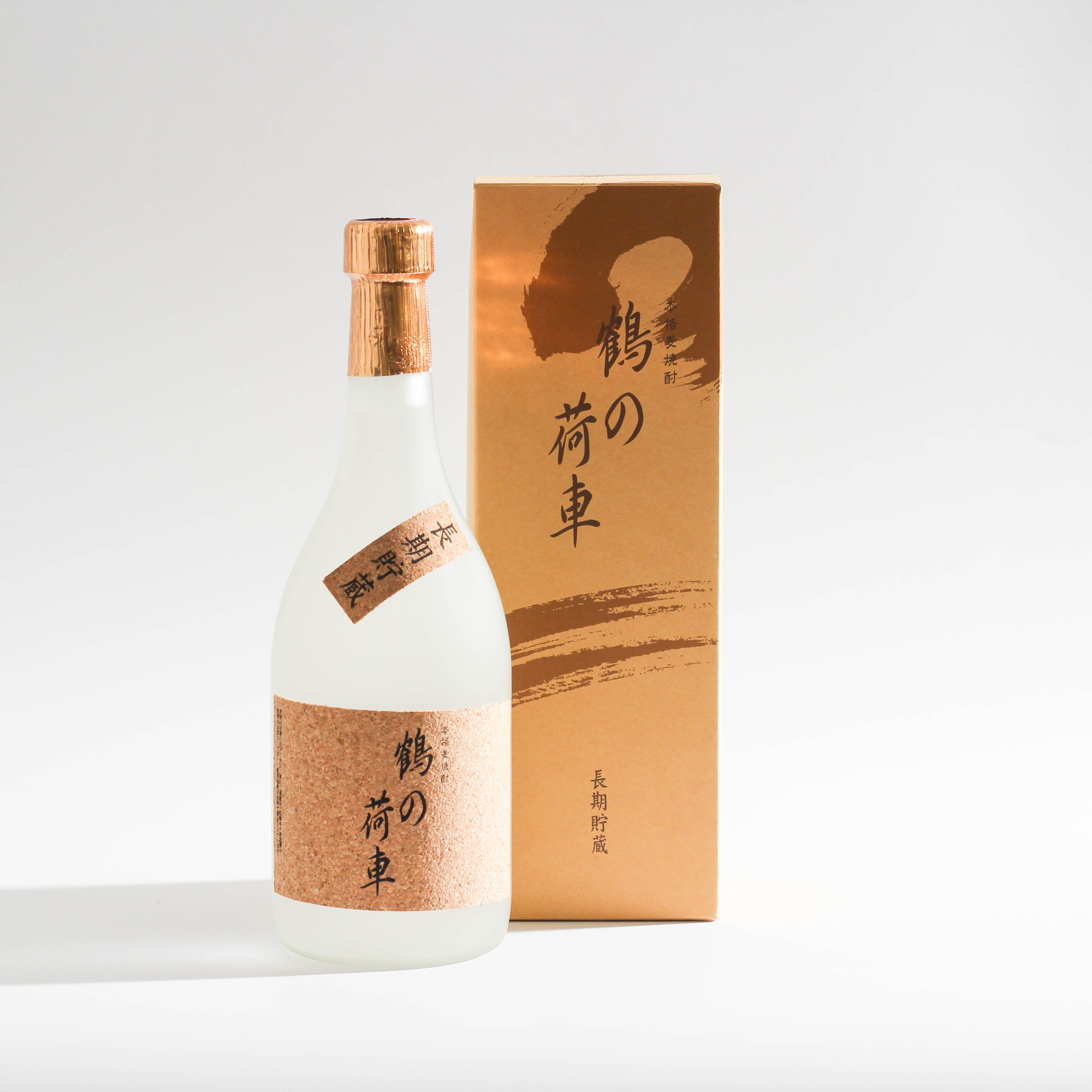 鶴の荷車 麦 41°720ml