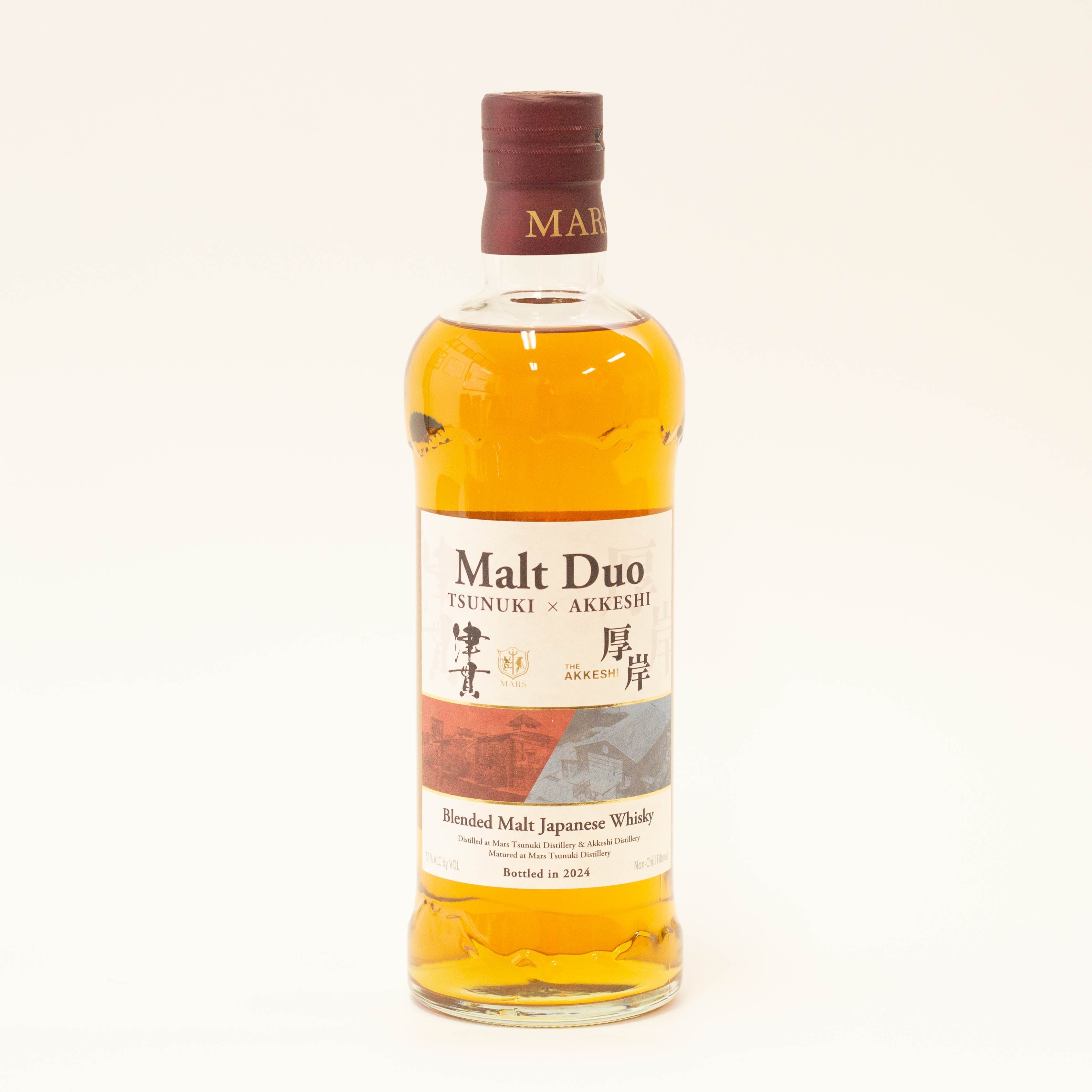 マルスウイスキー Malt Duo 津貫X厚岸 700ml