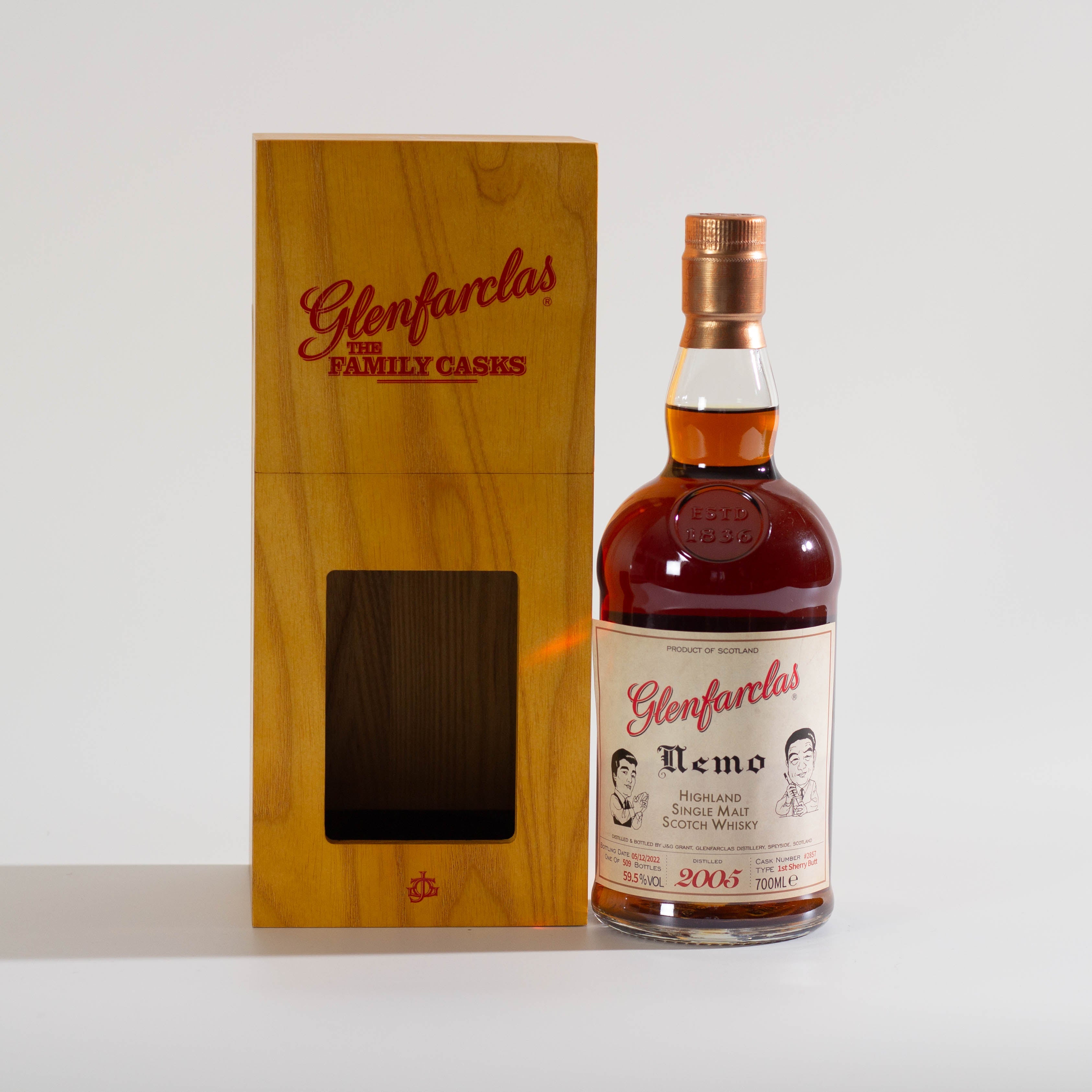 ミリオン グレンファークラス 2005 ねもボトル 700ml