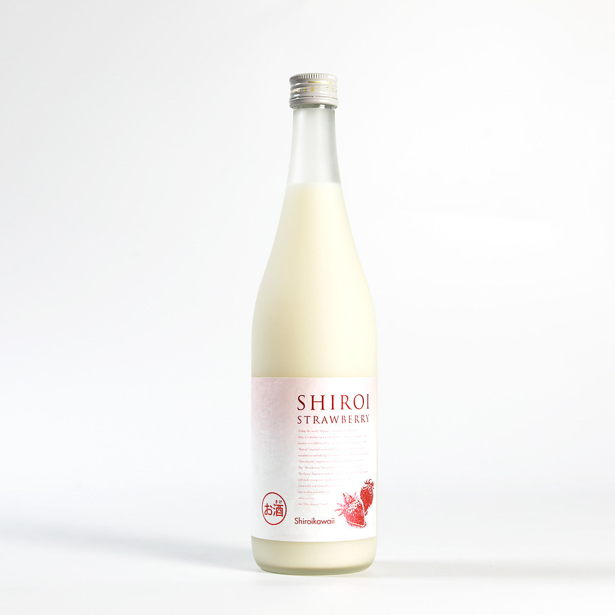 かわいい 白いいちご -720ml