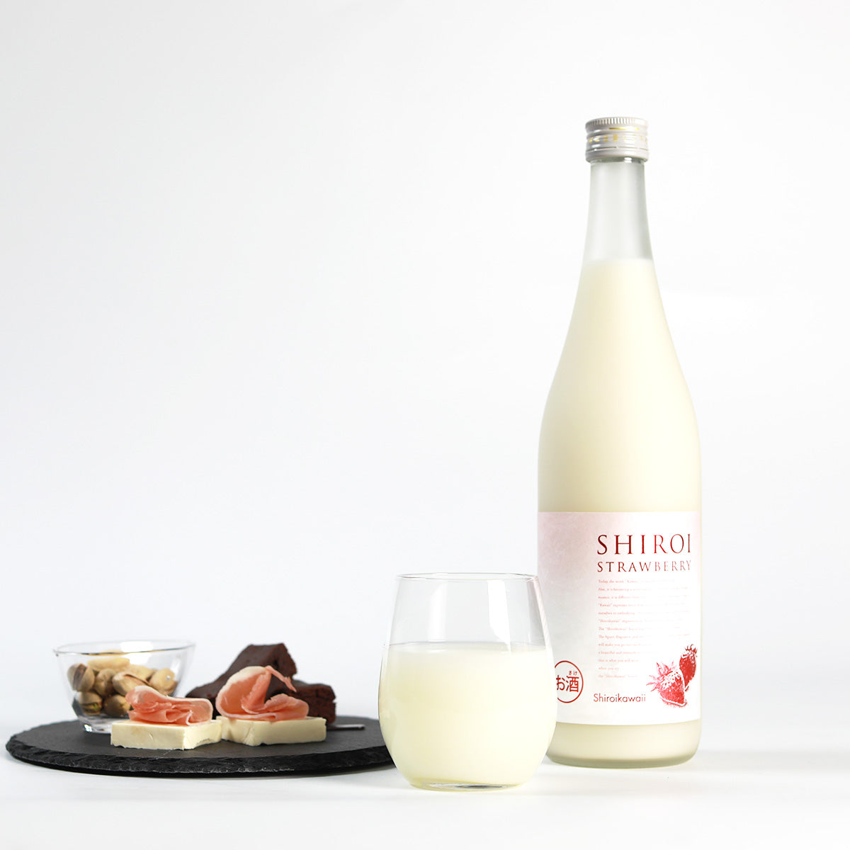 かわいい 白いいちご -720ml