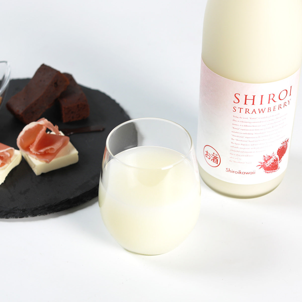 かわいい 白いいちご -720ml