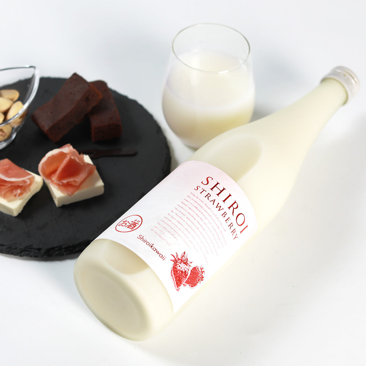 かわいい 白いいちご -720ml