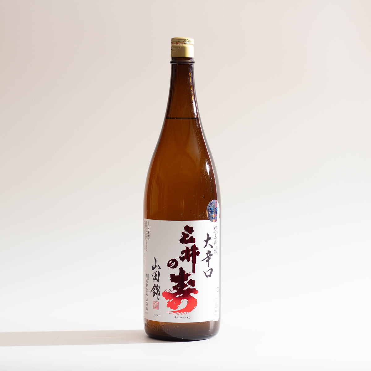 三井の寿 +14 大辛口 純米吟醸(生)1.8L