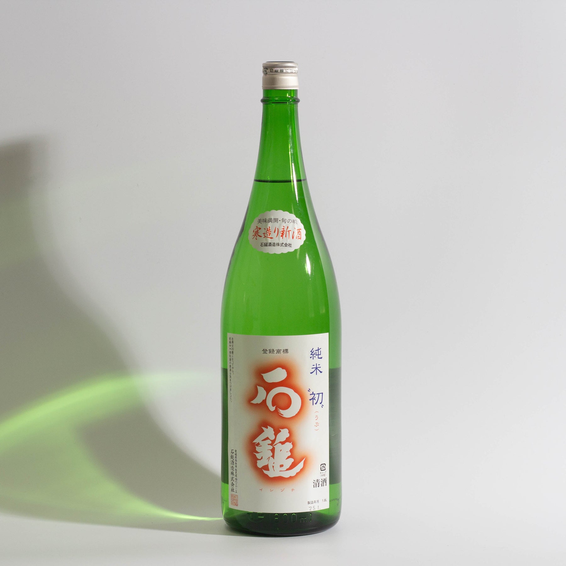 石鎚 手造り純米 初(うぶ) 1.8L