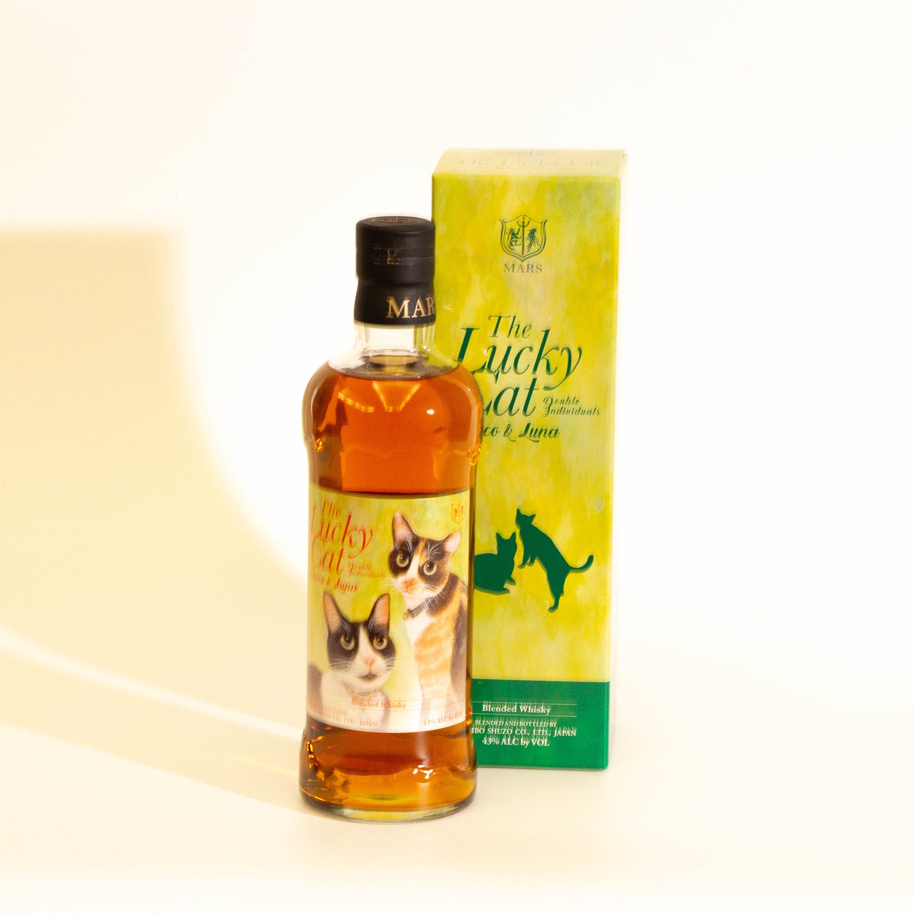 本坊 ザ ラッキーキャット チョコ&ルナ ウイスキー 長野 700ml