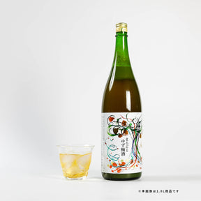 庭のうぐいす まるごと ゆず梅酒  -720ml